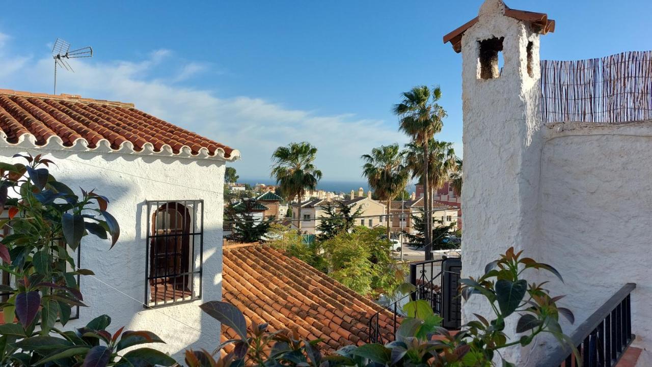 New Boho Home With Balcony, Private Garden And Communal Pool Nerja Esterno foto