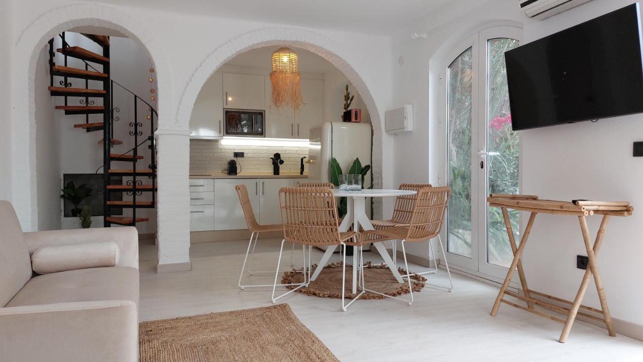 New Boho Home With Balcony, Private Garden And Communal Pool Nerja Esterno foto