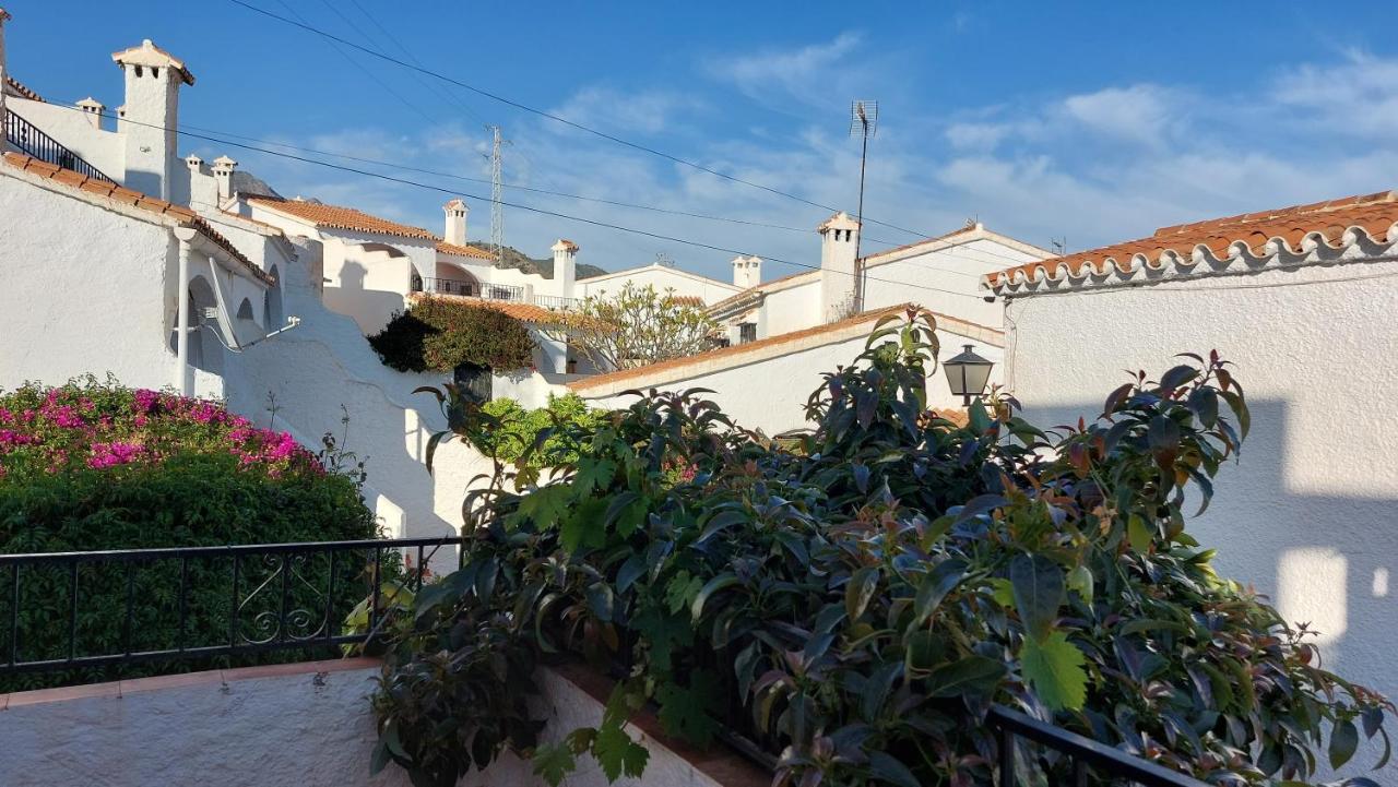 New Boho Home With Balcony, Private Garden And Communal Pool Nerja Esterno foto